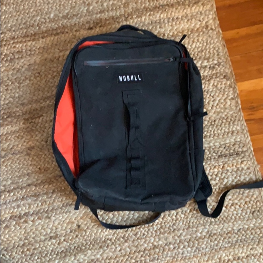 NOBULL wax canvas backpack - like new
